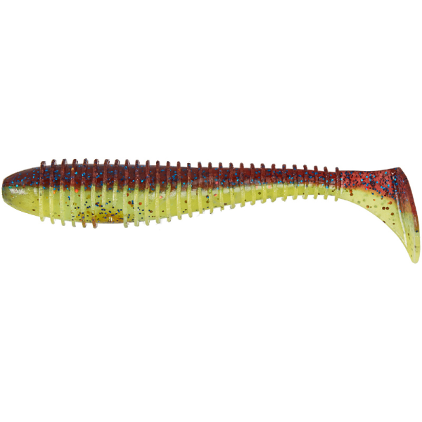 Силикон Keitech Swing Impact FAT 3.3" (7 шт/уп) к:ea#15 grape chart red flk