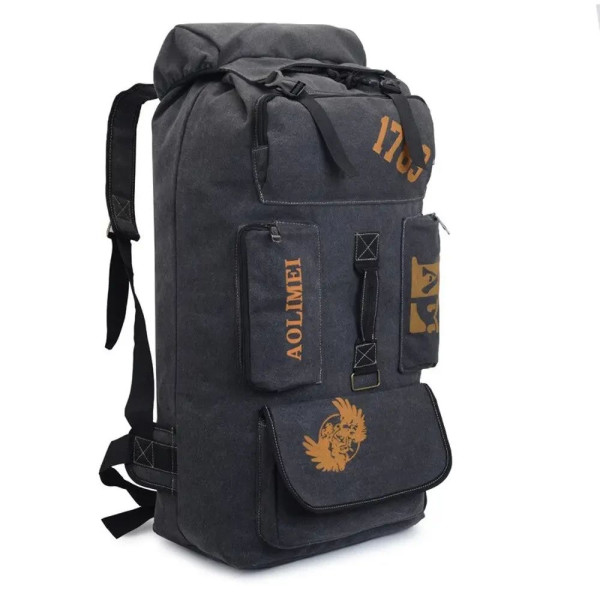 Рюкзак тактический XF1066 100L черный (82х40х27см)