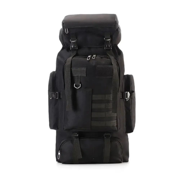Рюкзак тактический XS-F21 70 л 70х35х16 см (черный/койот)