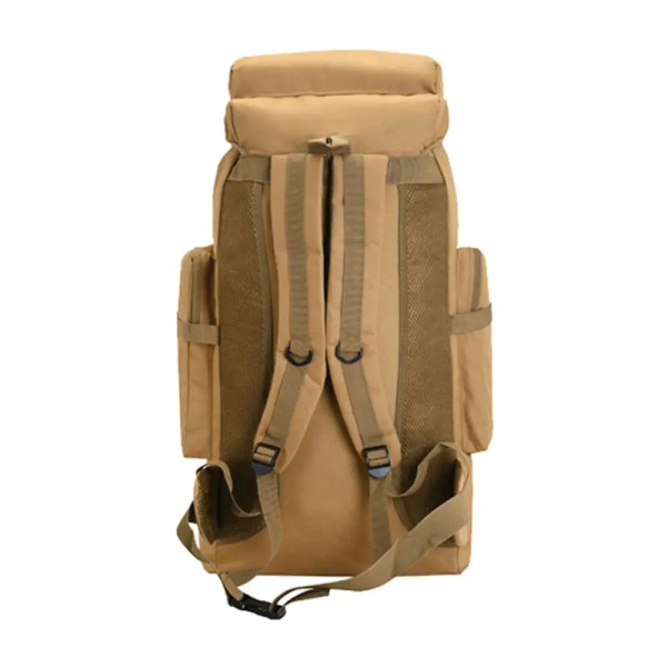 Рюкзак тактический XS-F21 70 л 70х35х16 см (черный/койот)