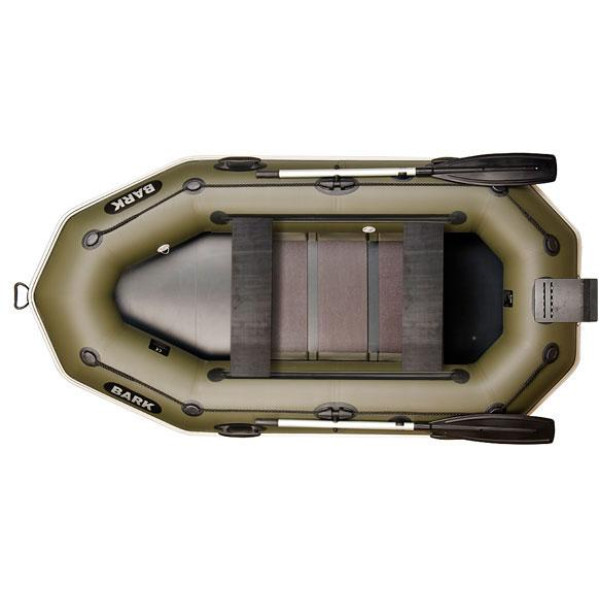 Двухместная надувная гребная лодка Bark В-260NPD