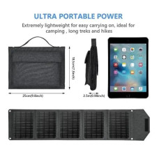 Солнечная панель SOLARE раскладная панель 30 W/2xUSB (PD) выхода (T23AT2P)