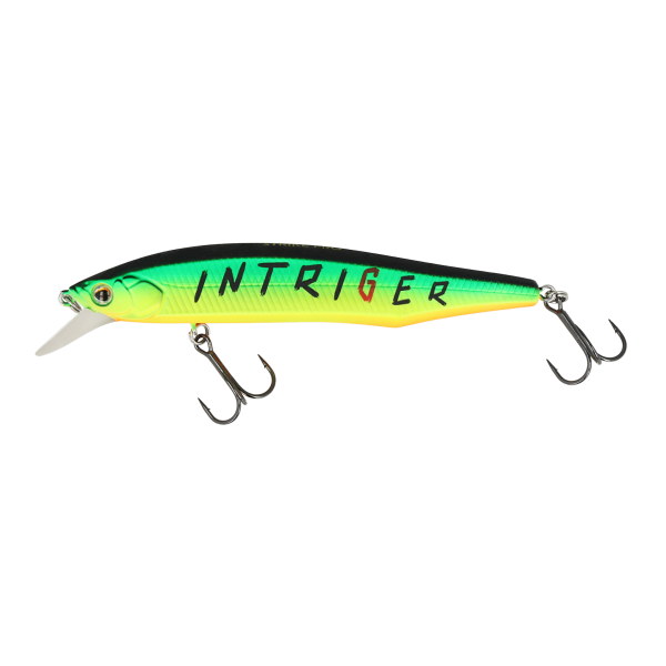 Воблер Strike Pro Intriger 105SP 15.7г, плавающий, дальний заброс, магнитная система, активная игра, INT01 NEW