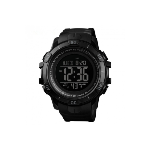 Тактичний годинник на руку Skmei 1475 BK ALL Black