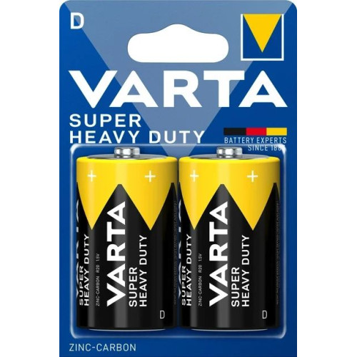 VARTA Батарейка ZINK-CARBON- SUPERLIFE 2D