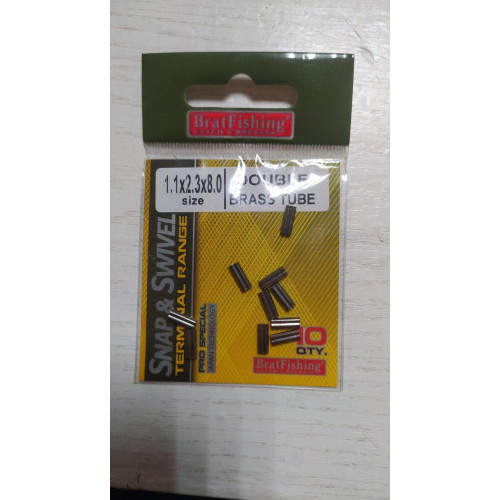 Обтискні трубки Gurza DOUBLE BRASS TUBE