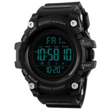 Годинник чоловічий наручний Skmei 1384 Black D=54mm