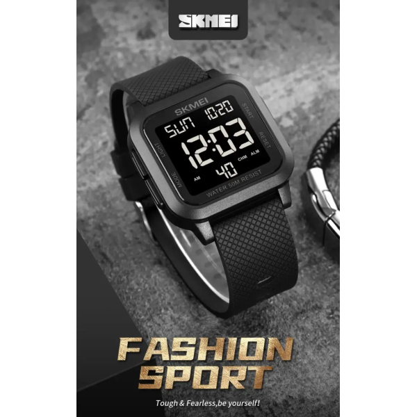 Годинник Skmei 1894 Black D=40mm