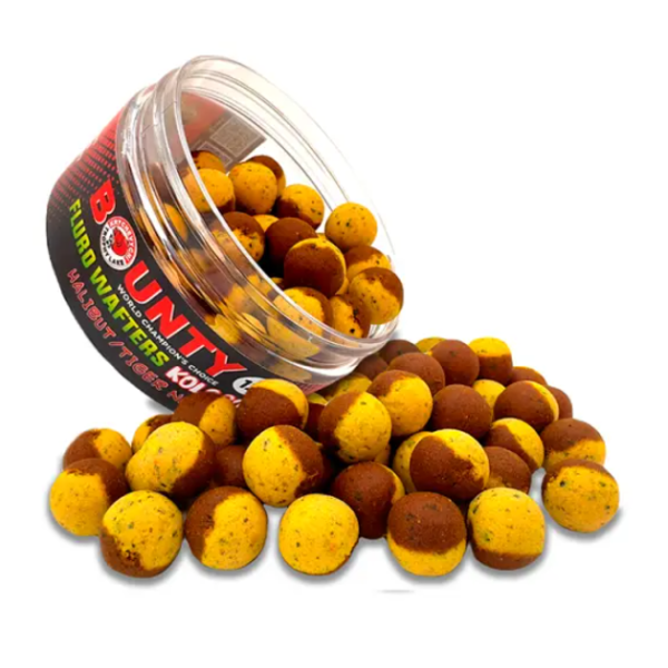 FLURO-вафтерс BOUNTY KOLOBOK HALIBUT/TIGER NUT 8 мм