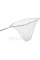 Подсак рыболовный Breeze HY-280170, пятиугольная цельная головка 80 см, кордовая сетка, круглая алюминиевая те