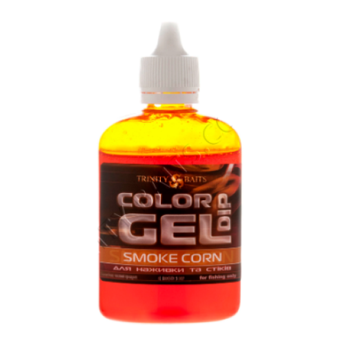 Гель-дип Trinity Baits Smoke Corn 100ml, колір рудо-жовтий