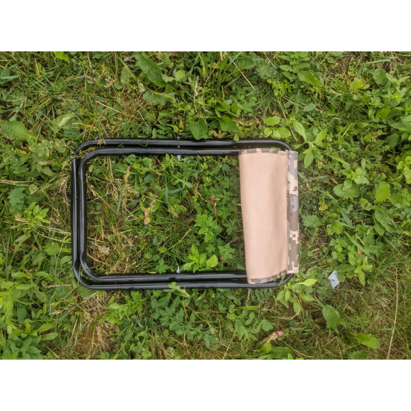 Складной туристический стул Eclipce S 31×28×23 см, компактный табурет для кемпинга, рыбалки, пикника