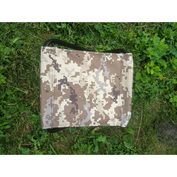 Складной туристический стул Eclipce S 31×28×23 см, компактный табурет для кемпинга, рыбалки, пикника