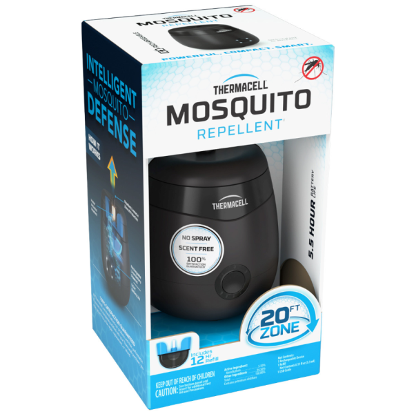 Пристрій від комарів Thermacell E55 Rechargeable Mosquito Repeller /charcoal надійний захист від москітів