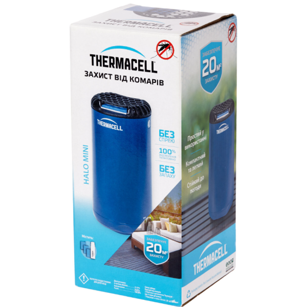 Устройство от комаров Thermacell Patio Shield Mosquito repeller MR-PS/linen надежная защита от москитов