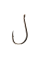 CARP PRO Гачок Blackpool HAIR HOOK - RINGED № 16 Black Nickel