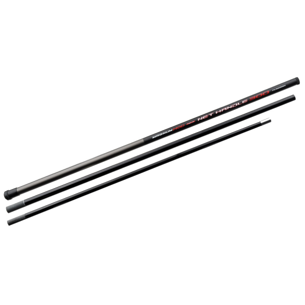 Ручка для подсаков Flagman Magnum Mod Tele Net Handle 3 м — универсальная телескопическая ручка длиной 3 метра