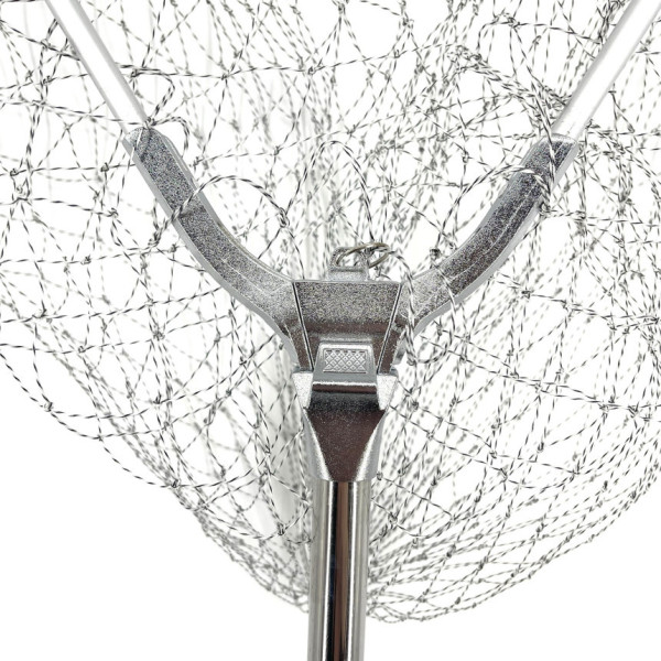 Подсак Breeze CS-280230-XG треугольный 80см,кордовая сетка ,круглая металлическая ,телескопическая ручка