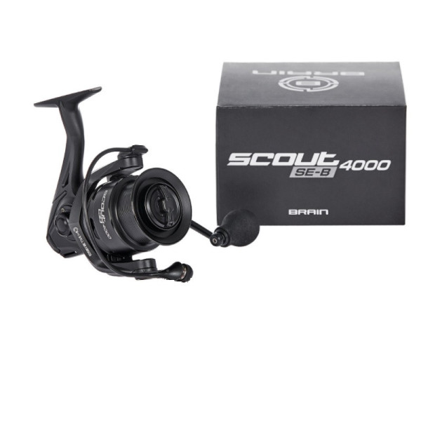 Катушка фидер Brain Scout SE-B 5000S 8+1BB 4,9:1 Хит Продаж!