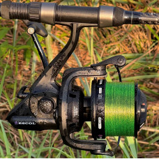 Карповая катушка Carp Pro Escol 10000 SD NEW, алюминиевая шпуля Long Cast, 11+1 подшипник, бесконечный винт