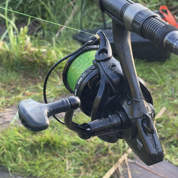 Карповая катушка Carp Pro Escol 10000 SD NEW, алюминиевая шпуля Long Cast, 11+1 подшипник, бесконечный винт