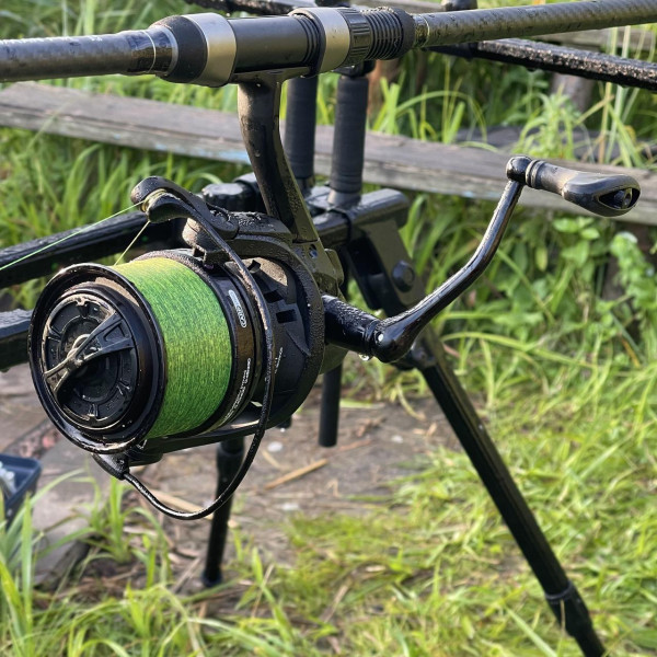 Карповая катушка Carp Pro Escol 10000 SD NEW, алюминиевая шпуля Long Cast, 11+1 подшипник, бесконечный винт