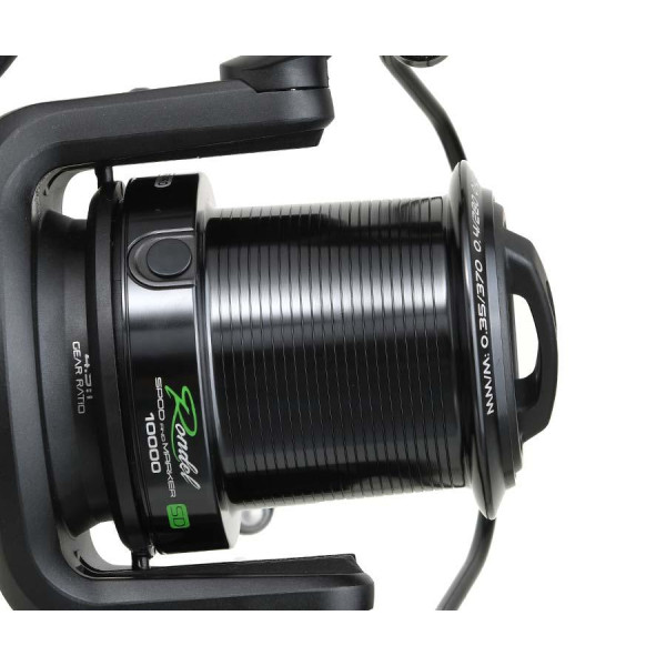 Котушка для споду і маркеру Carp Pro Rondel 10000 SD, Long Cast, 10+1 підшипник, антиреверс, графітовий корпус