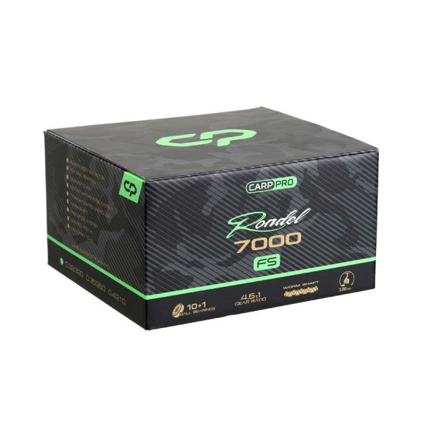 Катушка карповая Carp Pro Rondel 7000 FS NEW