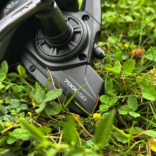 Корпусная катушка Carp Pro Rondel 7000 SD, карповая, алюминиевая шпуля Long Cast, быстрый фрикцион, 10+1
