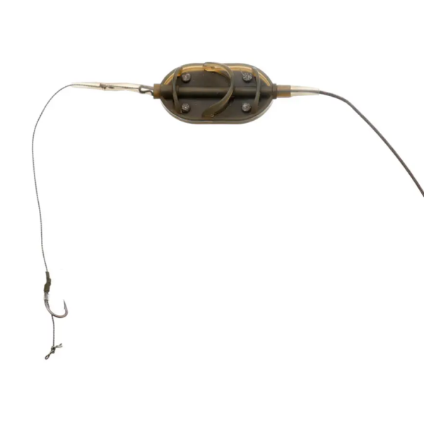 Готовая оснастка на ледкоре  "Flat Method Feeder" 1гачок №6