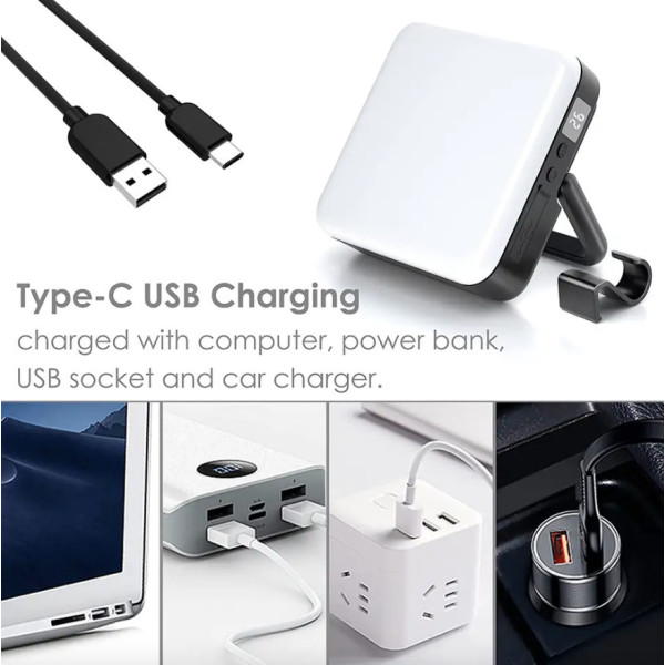 Багатофункціональний LED-ліхтар з функцією Power Bank 10000 Mah