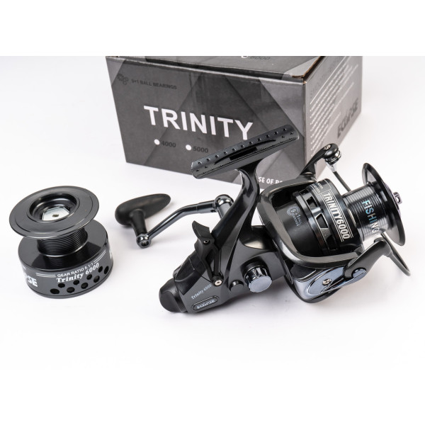 Котушка коропова Eclipse TRINITY 4000 мет шпуля, 9+1bb бейтранер