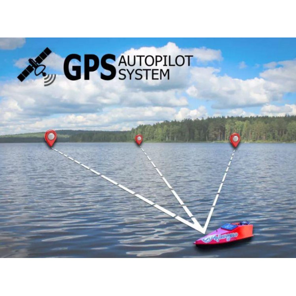 GPS (3+1) CORTEX автопілот для коропового кораблика