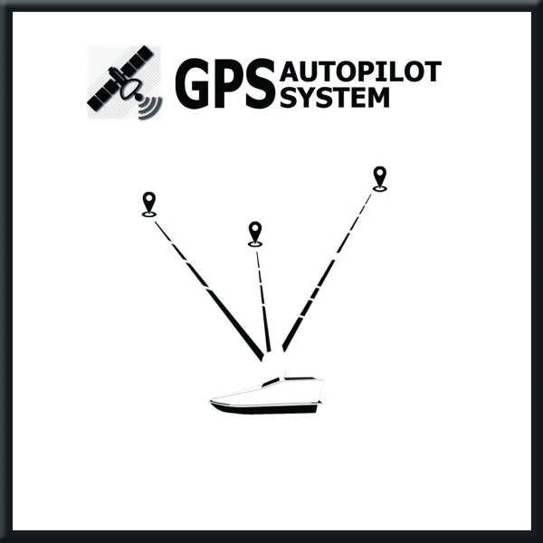 GPS (L1) автопилот первого поколения для прикормочного кораблика