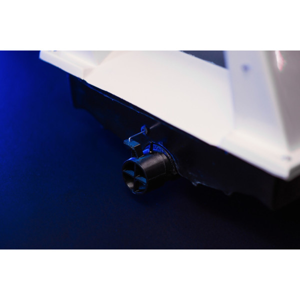 GPS (V3_3+1), Кораблик для прикормки Фортуна (27000 mAh) Черный Белый