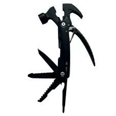 Мультитул 13 в 1 WERK Black MFT-131HW — универсальный инструмент с плоскогубцами, ножом, отвертками, открывалк