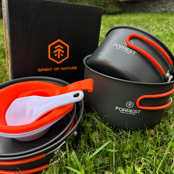 Набір посуду FORREST Camp Set X4
