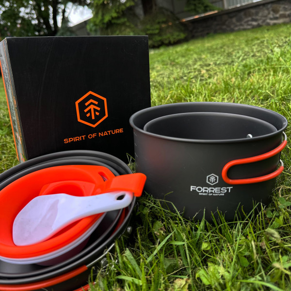 Набір посуду FORREST Camp Set X4