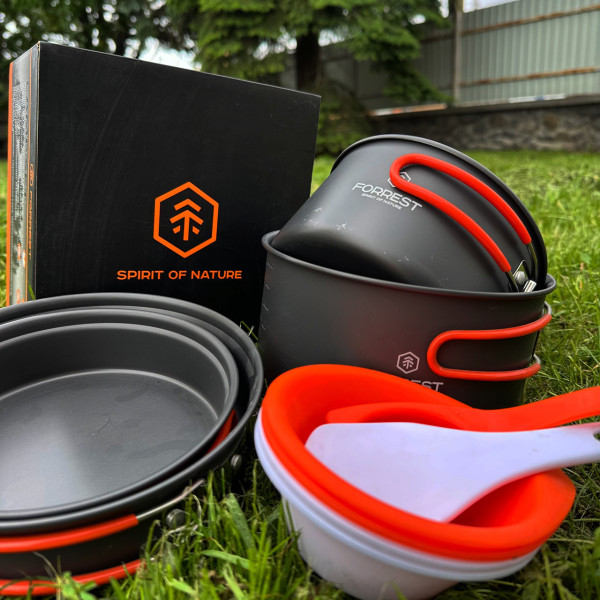 Набір посуду FORREST Camp Set X4