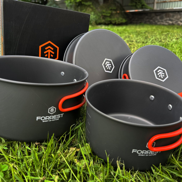 Набір посуду FORREST Camp Set X4