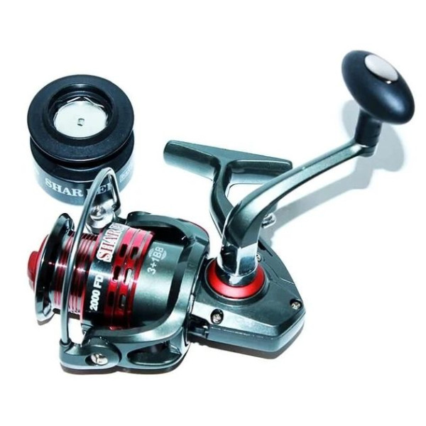 Котушка BratFishing Shar Pei 5000 FD/3+1 BB + запасна графітова шпуля