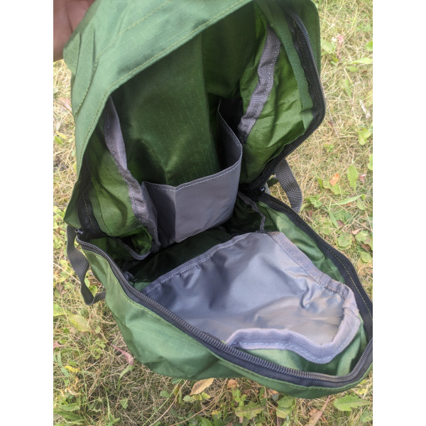 Рюкзак складной BratFishing тип 08, объём 18 л, водостойкий, компактный, 45×25×16 см, для рыбалки и туризма