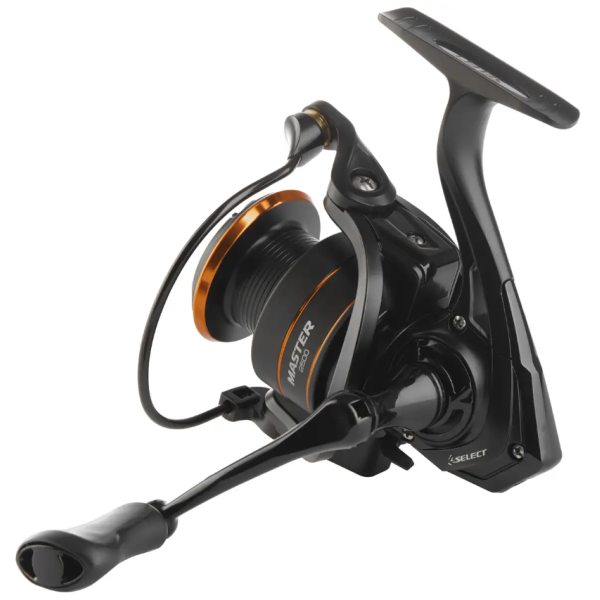 Котушка спінінгова Select Master 3500S 4+1BB 5.2:1, універсальна, алюмінієва шпуля, для лову на джиг, блешню, воблер