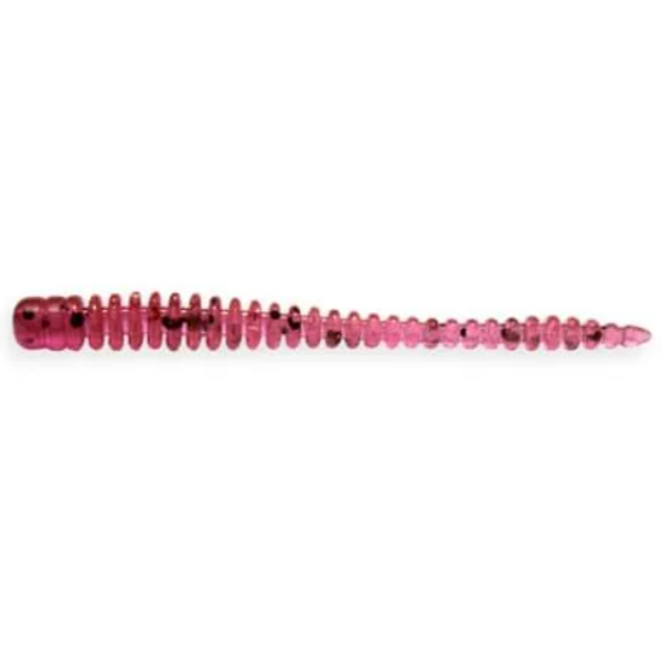 Їстівна силіконова приманка Crazy Fish Cruel Leech 2.2" 8-55-13-5, аромат часник, апетитна п’явка для окуня, щуки, судака