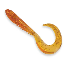 Їстівна силіконова приманка Crazy Fish King Tail 2.5" 72-65-9-7 твістер для щуки, окуня, судака