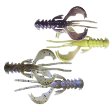 Їстівна силіконова приманка Crazy Fish Nimble 1.2" 76-30-3D/41D-6 Кальмар, активний рак для лову щуки, окуня, судака, джиг, Dropsh