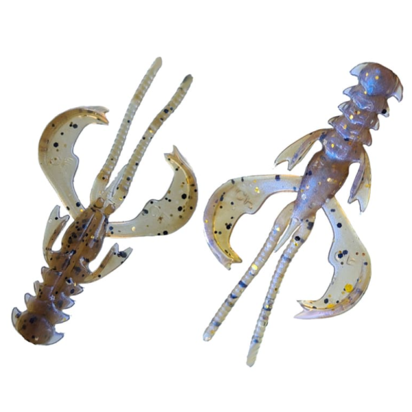 Їстівна силіконова приманка Crazy Fish Nimble 1.2" 76-30-3d-6 кальмар, рак для мікроджига, форелі, окуня