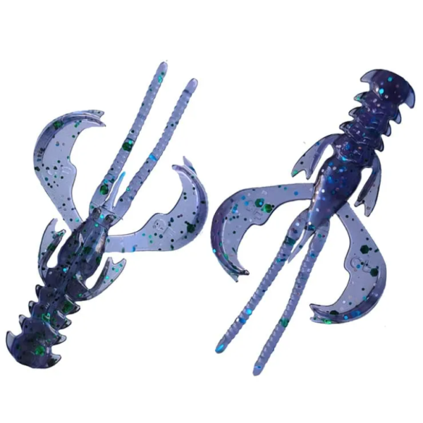 Їстівна силіконова приманка Crazy Fish Nimble 1.2" 3 см, 76-30-50d-6, активний рак, кальмар для лову окуня, щуки, судака