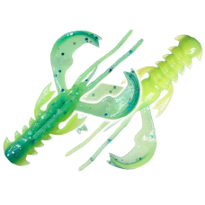 Їстівна силіконова приманка Crazy Fish Nimble 2.5" 44-65-40d-6, колір кальмар, активний рак, для окуня, щуки, судака