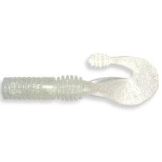Їстівна силіконова приманка Crazy Fish Powertail 2.8" 4-70-5-5 часник, твістер з обтяженим хвостом, високочастотна гра, для хижої